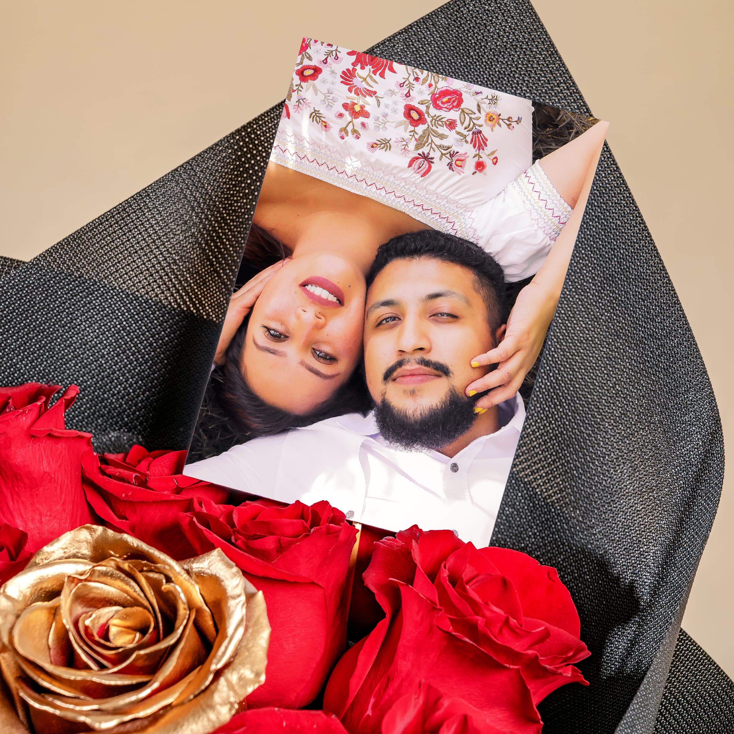 Gold & Beautiful Valentine's Gift Set