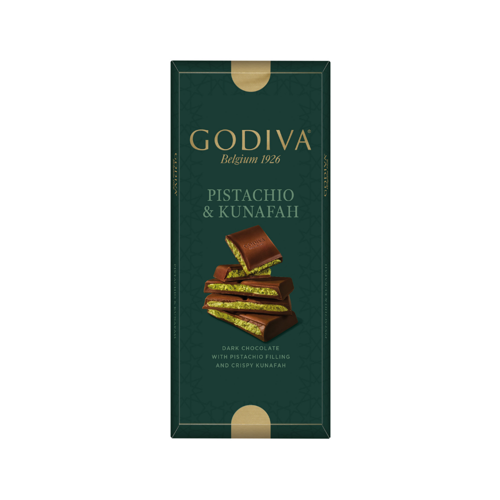 Pistachio & Kunafah Dark Chocolate