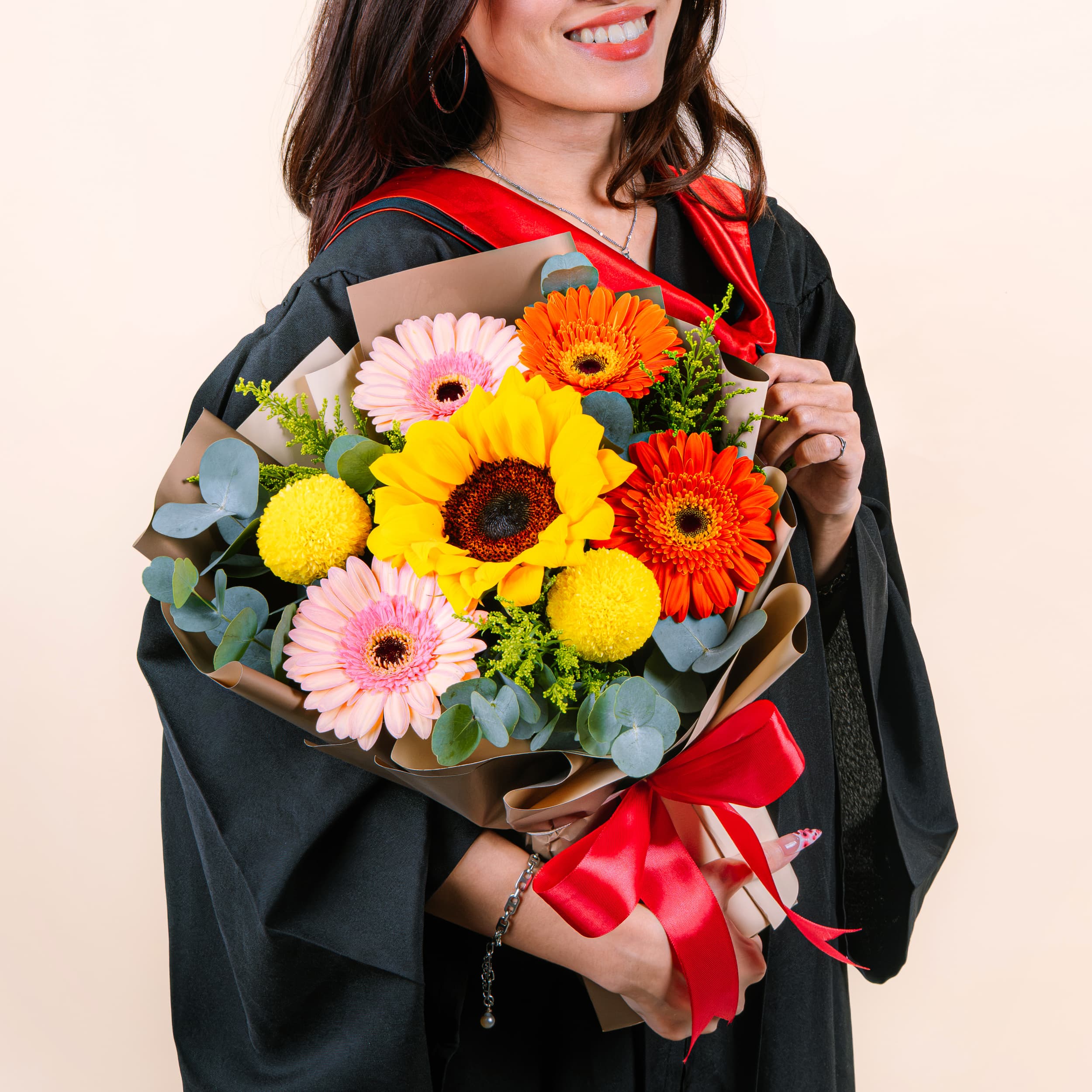 Grins Galore Graduation Bouquet