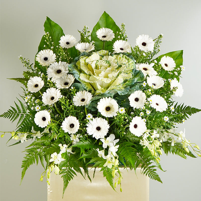 Loving Reminisce Condolence | Funeral Flowers