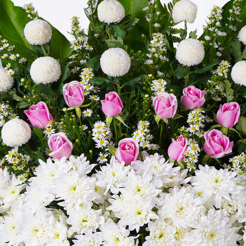 Rest In Heaven Condolence | Funeral Flowers