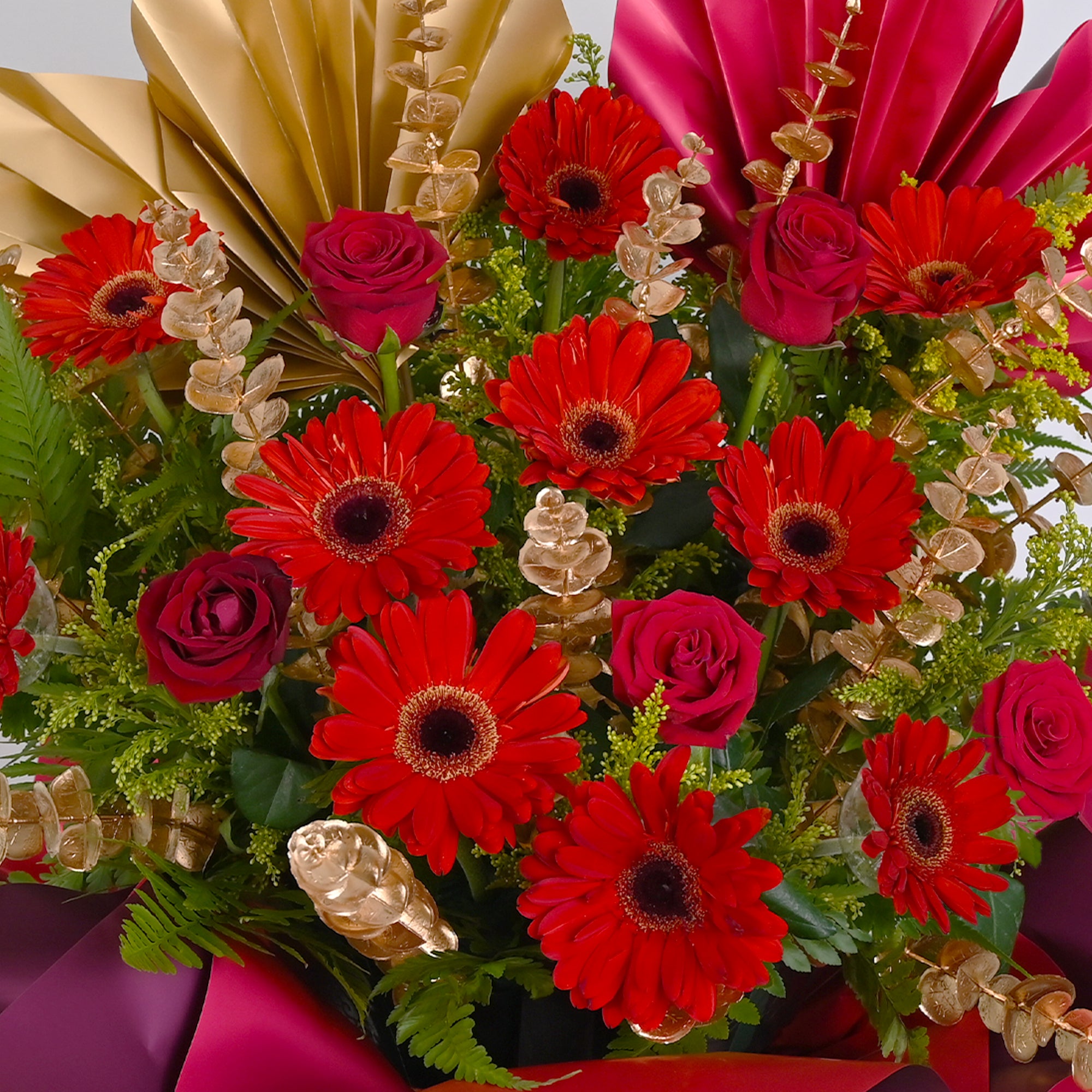 Ruby Jubilee Opening Flower Stand