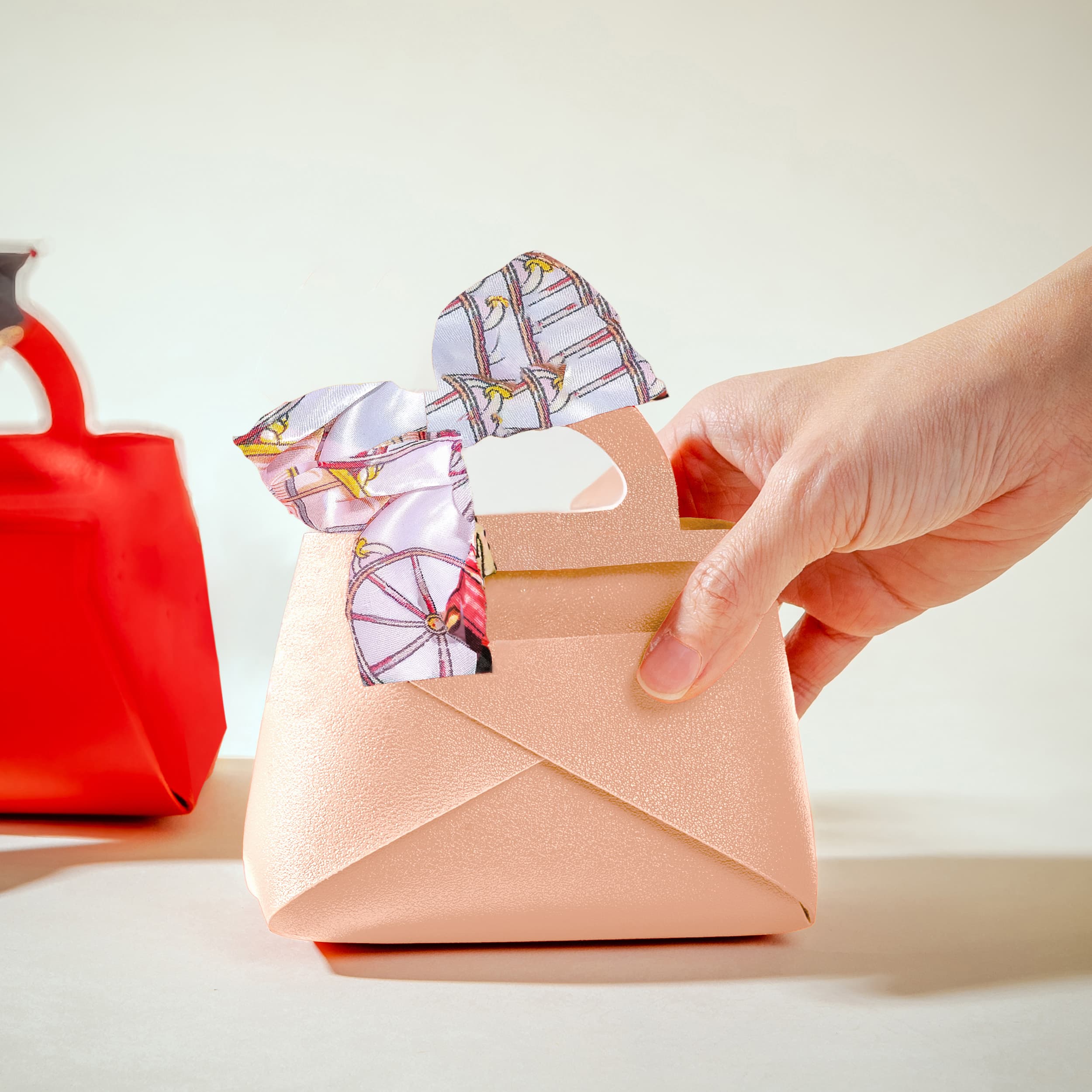 Petite Charm Gift Set (Twilly Bags With Flowers)