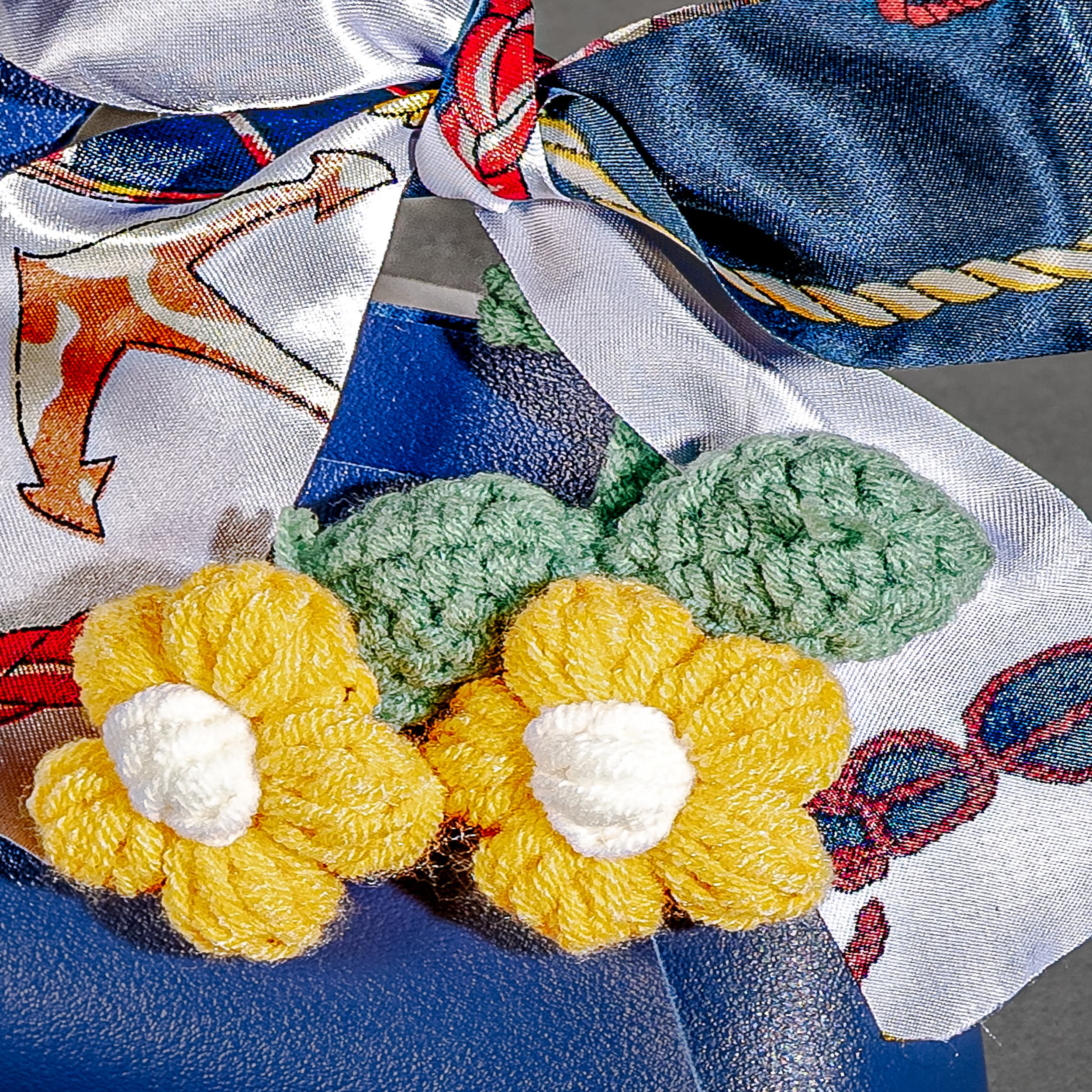 Petite Mystique Gift Set (Twilly Bag With Flowers, Chocolate & Charm)