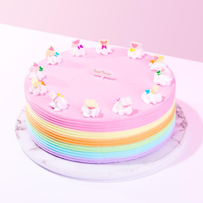 Over The Rainbow Cake - Sweet Passion