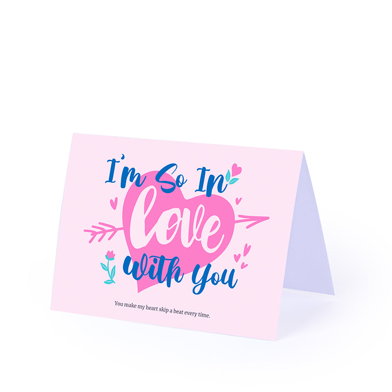 I'm So Inlove With You Card