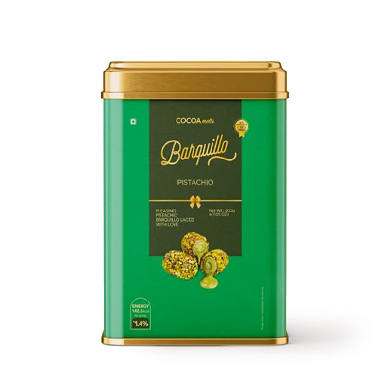 Barquillo Pistachio Chocolate - Tin