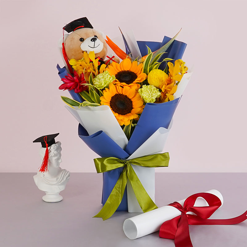 Spring Graduation Flowers Graduation Flower Bouquets | Same-Day Delivery
