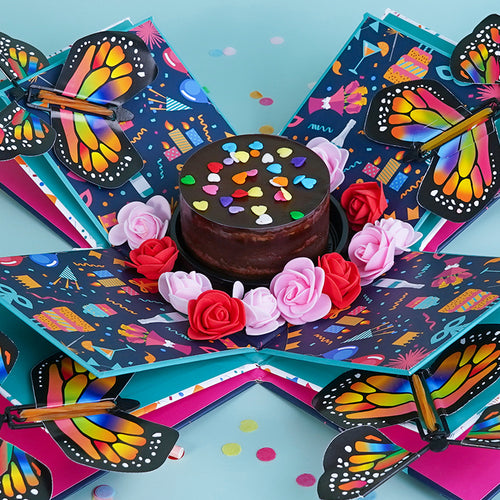 Cake Explosion Gift Box | Surprise Delivery Singapore