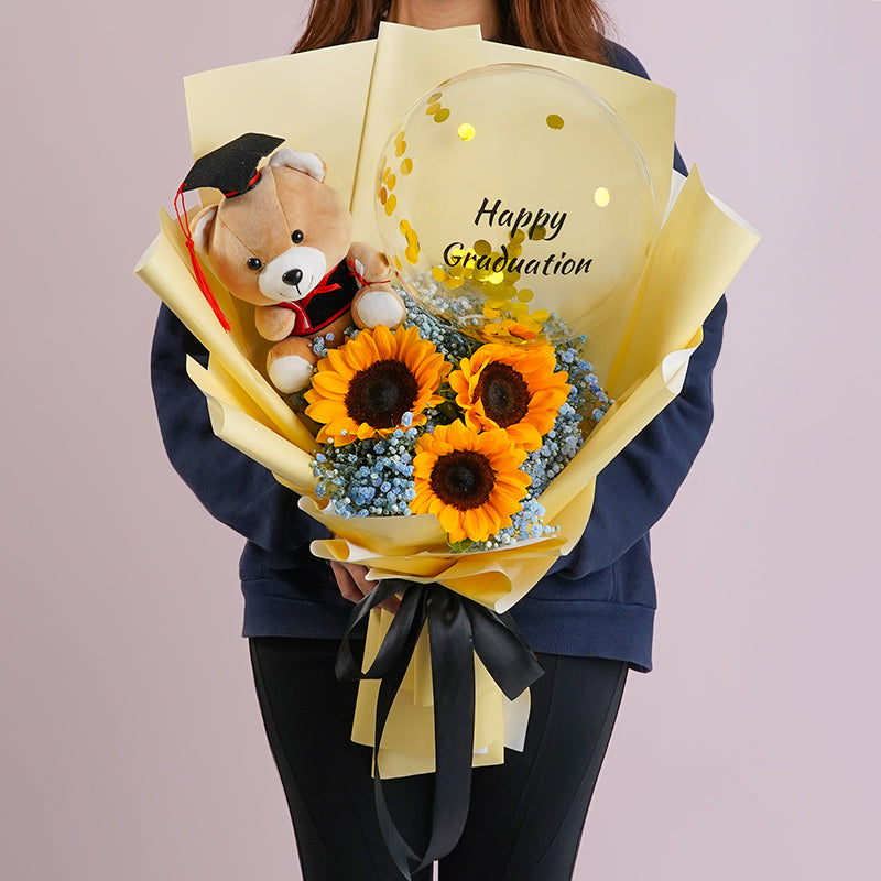 Sunbeam Scholar Graduation Bouquet