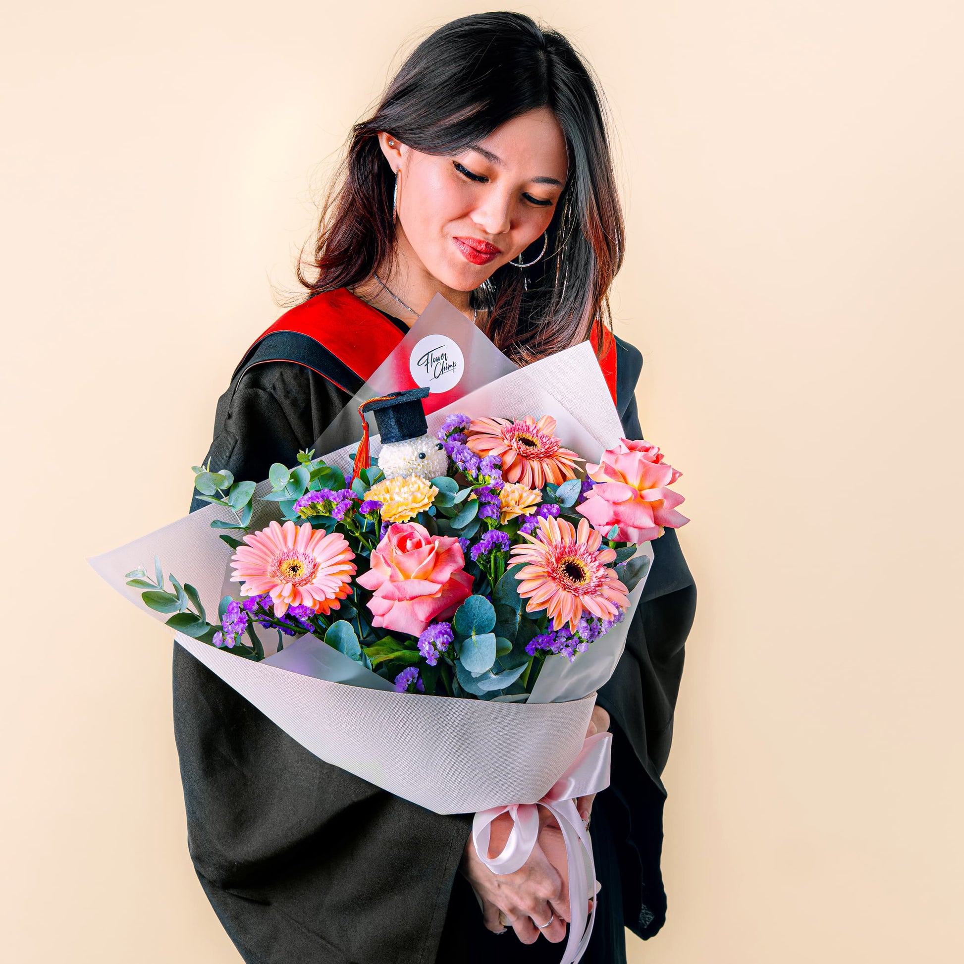 Glow Getter Graduation Bouquet