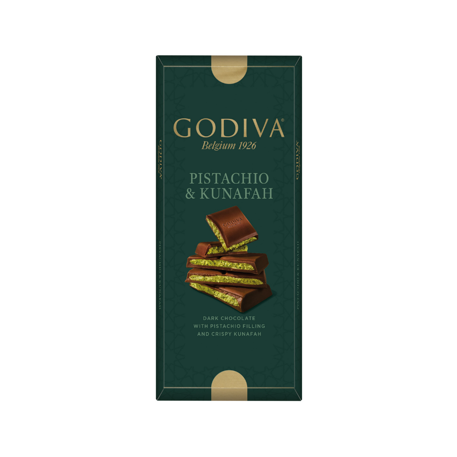 Pistachio & Kunafah Dark Chocolate