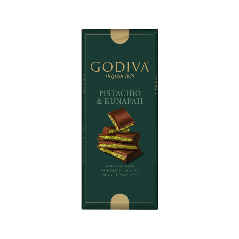Pistachio & Kunafah Dark Chocolate