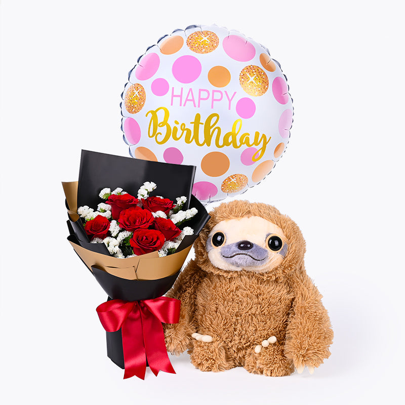 Rosy Festivity Birthday Bundle