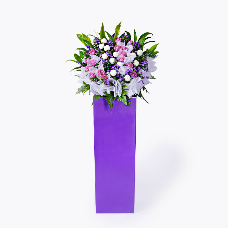 Amethyst Condolence | Funeral Flowers