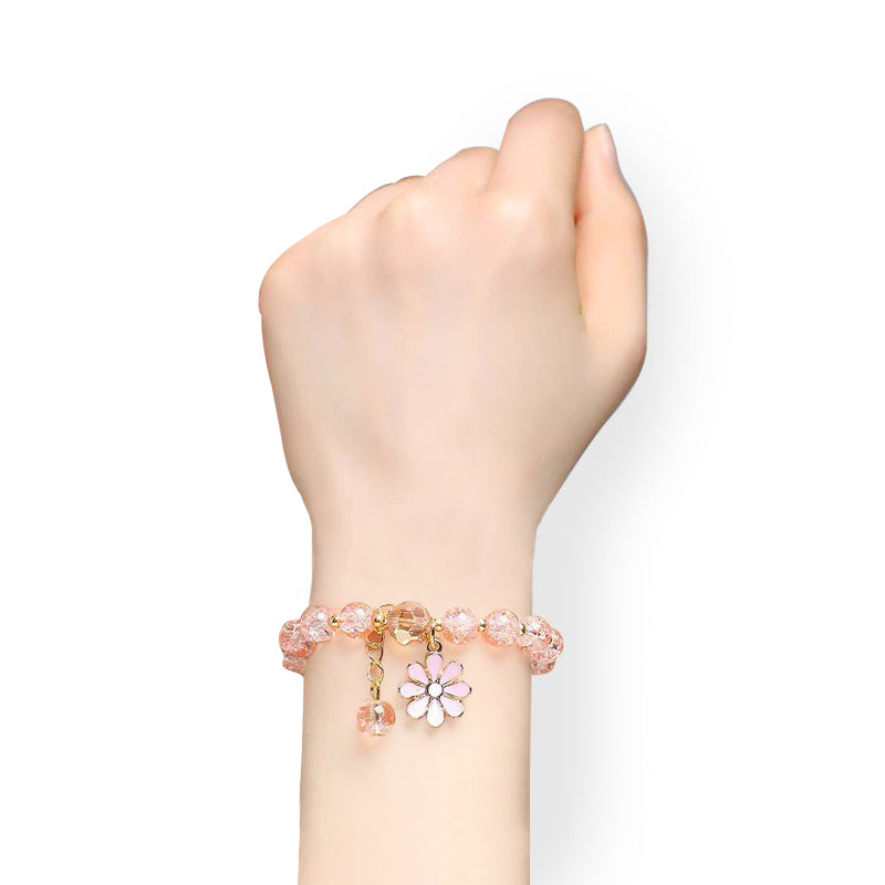 Bubblegum Daisy Bracelet