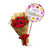 12 Red Roses - Birthday Bundle