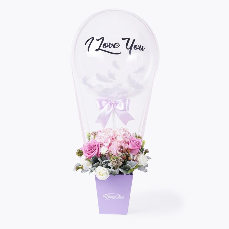 Fiona Balloon Flower Box